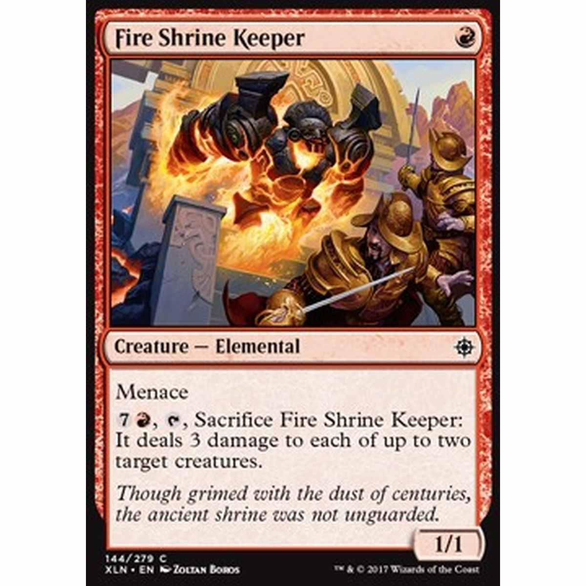 Fire Shrine Keeper - Guardiano del Santuario del Fuoco - [XLN] [NM]