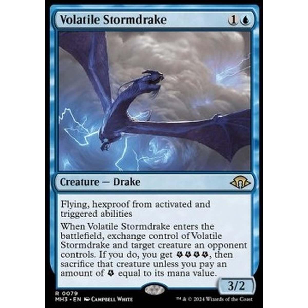 Volatile Stormdrake - Volatile Stormdrake - [MH3] [NM]