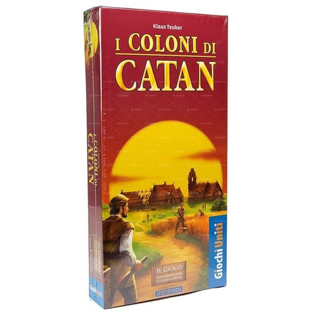 I COLONI DI CATAN: ESPANSIONE 5/6 GIOCATORI (PLASTICA rossa)