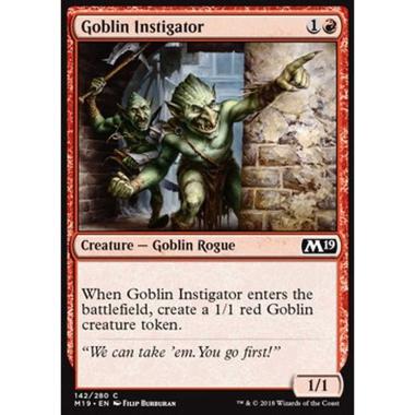 Goblin Instigator - Goblin Istigatore - [M19] [NM] [Foil]