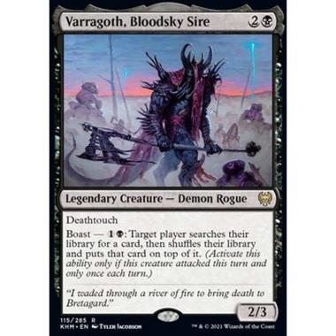 Varragoth, Bloodsky Sire - Varragoth, Bloodsky Sire - [KHM] [NM]