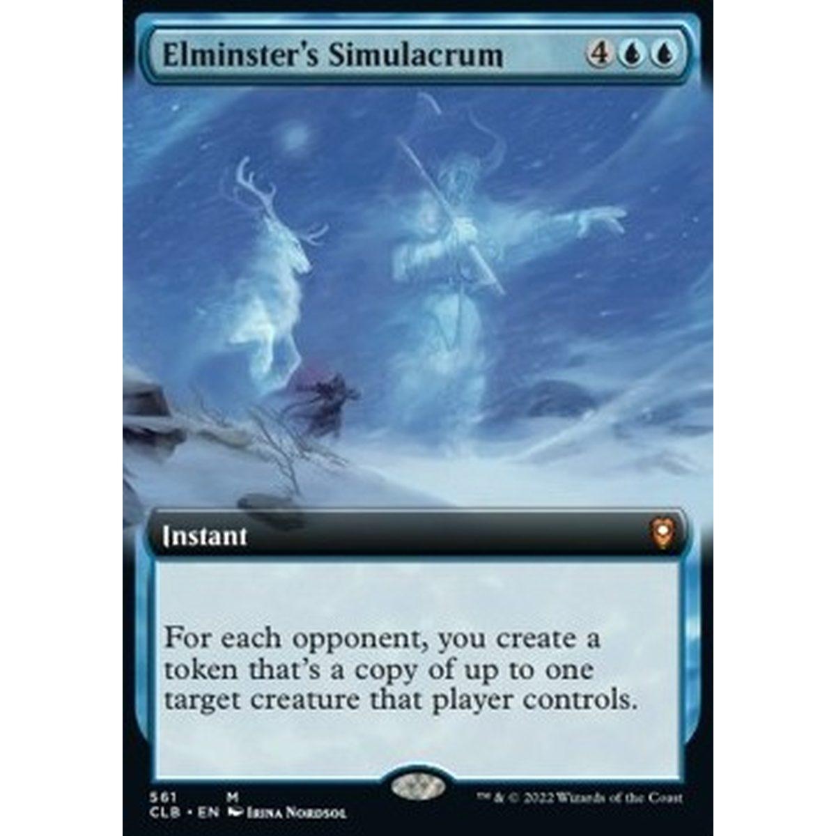 Elminster's Simulacrum - Elminster's Simulacrum - [XCLB] [NM] [Foil]