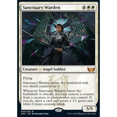 Sanctuary Warden - Sorvegliante del Santuario - [SNC] [NM] [Foil]