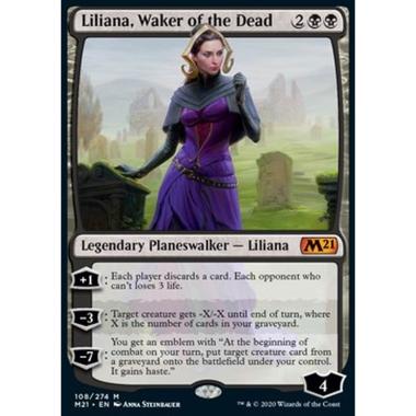 Liliana, Waker of the Dead - Liliana, Waker of the Dead - [M21] [NM]