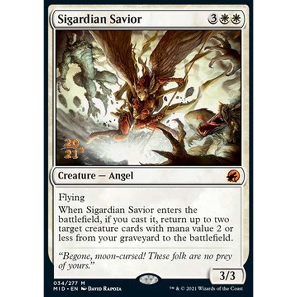 Sigardian Savior (V.1) - Salvatrice di Sigarda (V.1) - [PMID] [NM] [Foil]