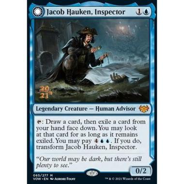 Jacob Hauken, Inspector // Hauken's Insight (V.1) - Jacob Hauken, Ispettore // Intuizione di Hauken (V.1) - [PVOW] [NM] [Foil]