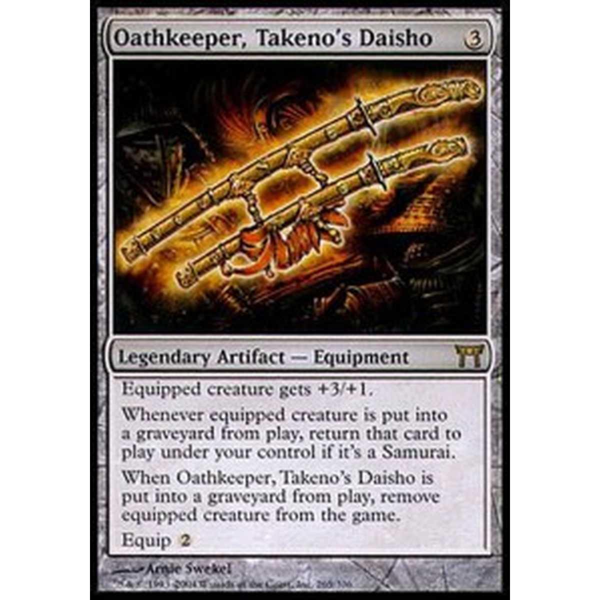 Oathkeeper, Takeno's Daisho - Oathkeeper, Takeno's Daisho - [CHK] [EX]