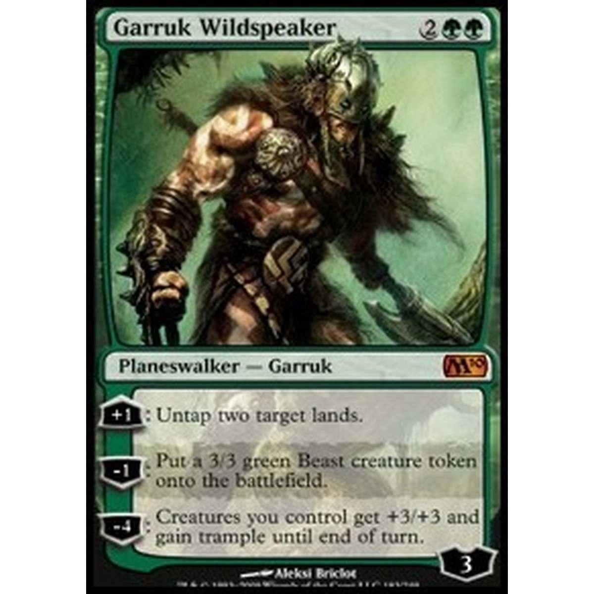 Garruk Wildspeaker - Garruk Lingua Selvaggia - [M10] [EX]