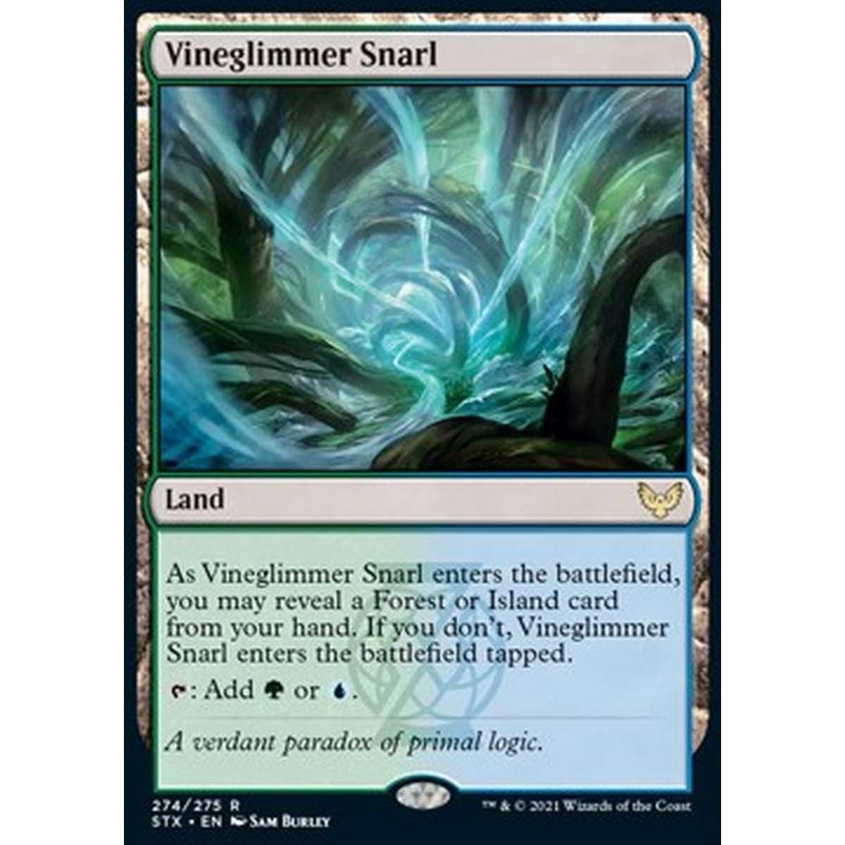 Vineglimmer Snarl - Intreccio Splendarboreo - [STX] [NM] [Foil]