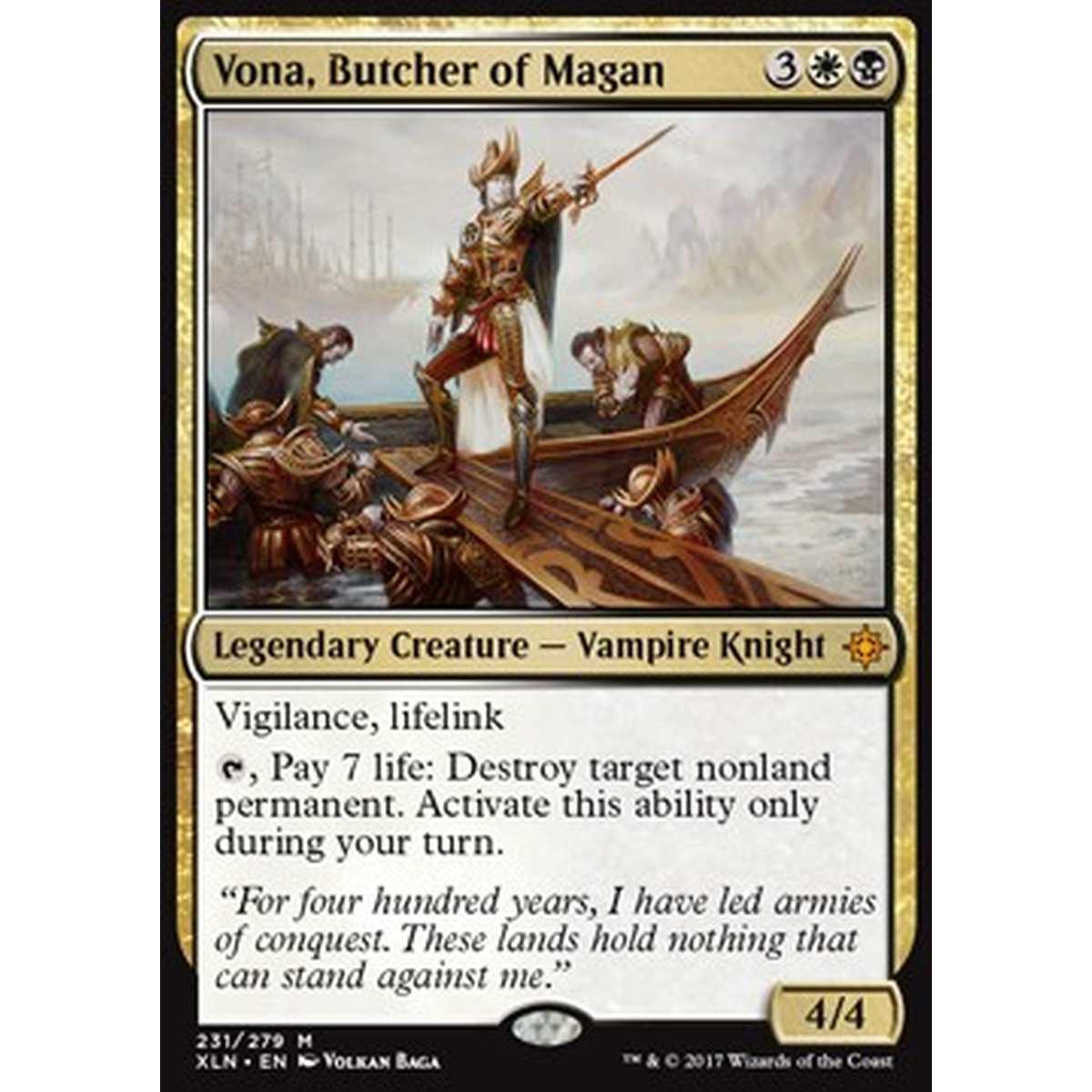 Vona, Butcher of Magan - Vona, Macellaia di Magan - [XLN] [EX]