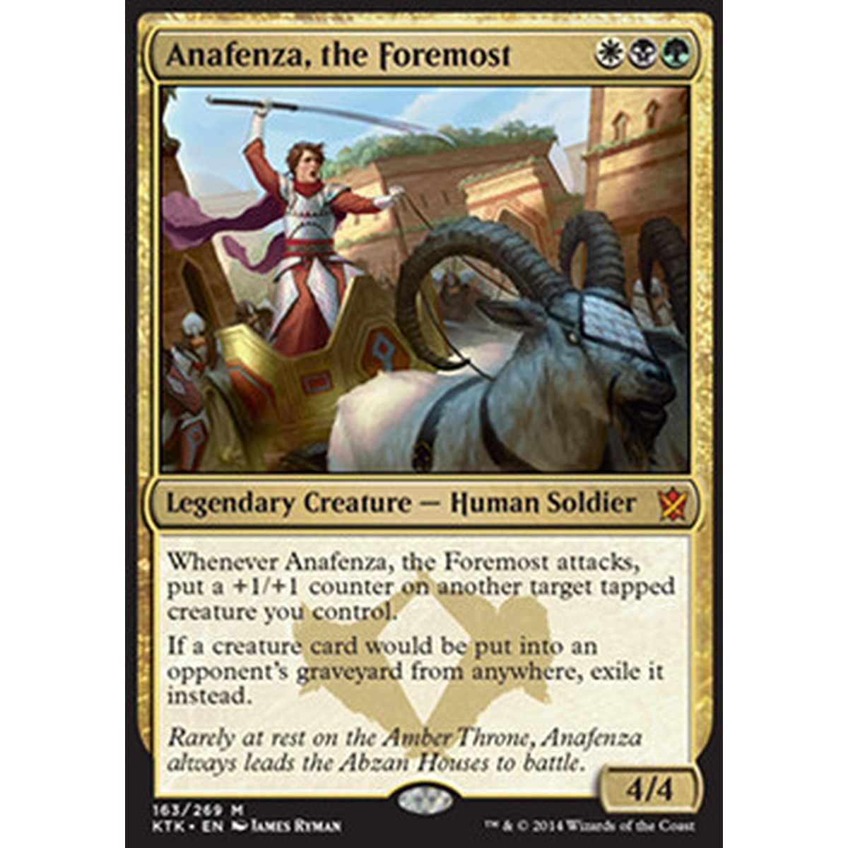 Anafenza, the Foremost - Anafenza die Vorderste - [KTK] [NM] [Foil]