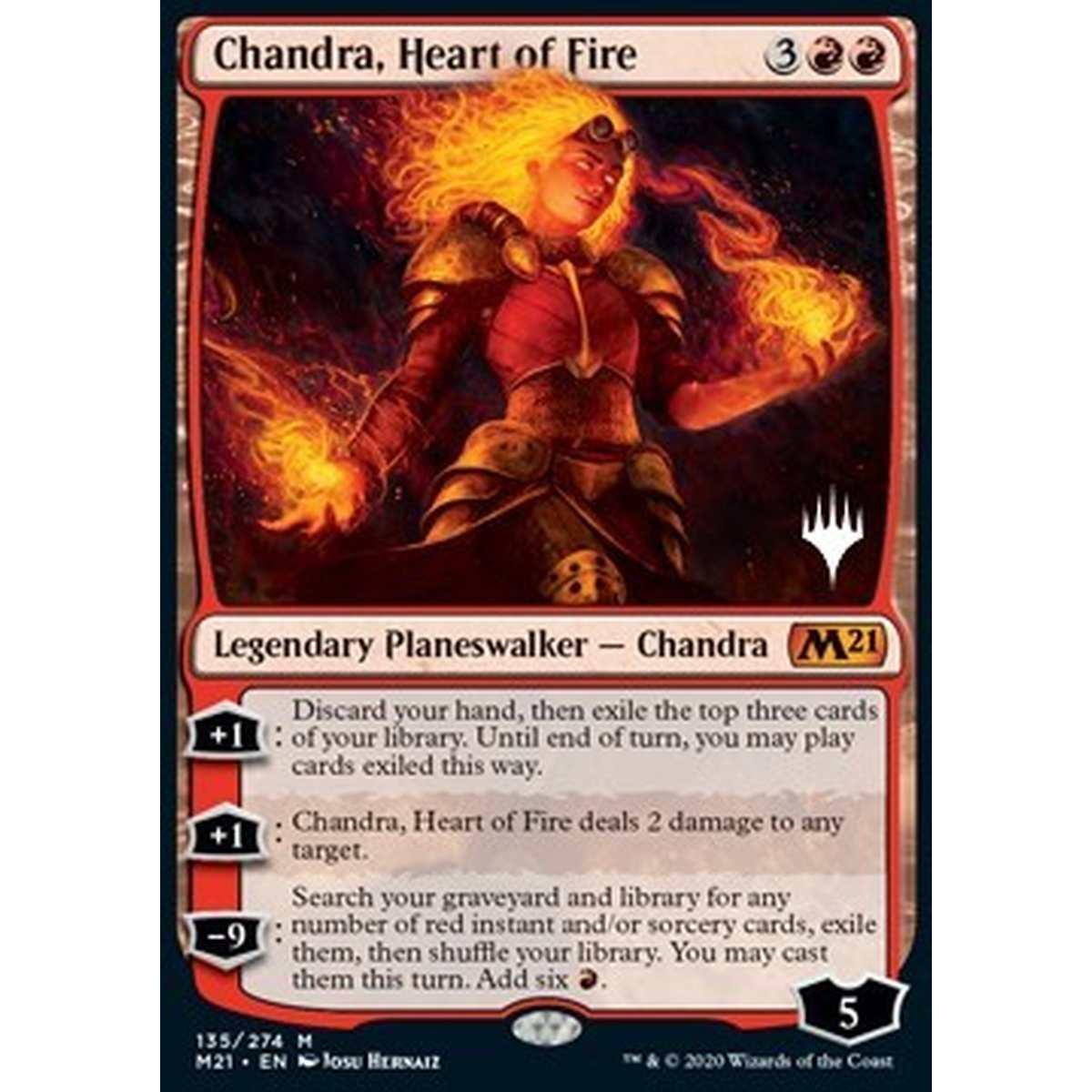 Chandra, Heart of Fire (V.1) - Chandra, Cuore di Fuoco (V.1) - [PM21] [NM]