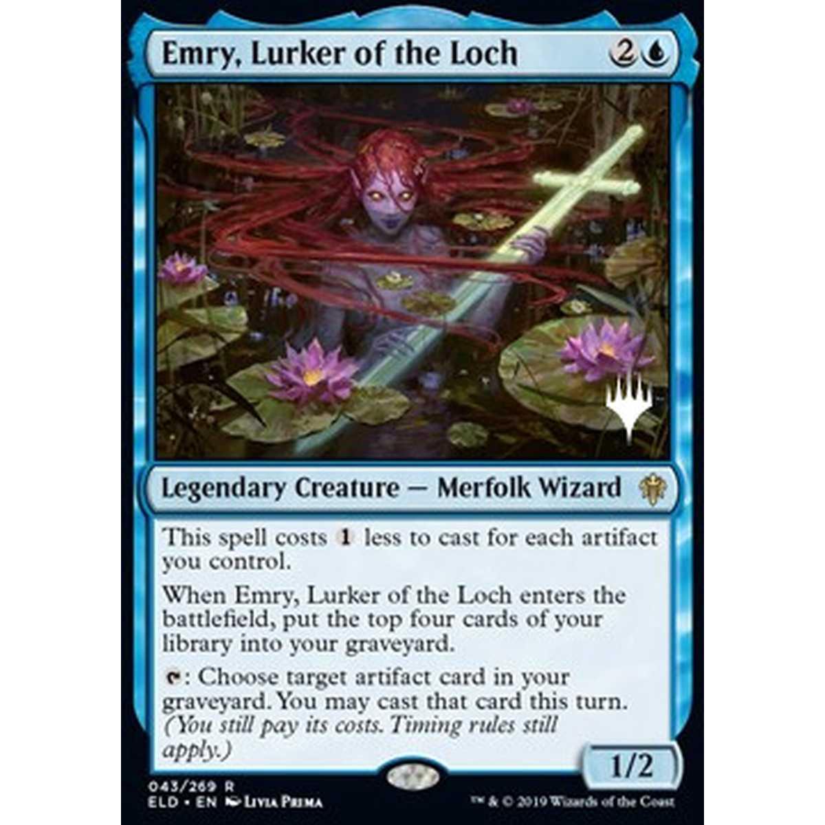 Emry, Lurker of the Loch (V.2) - Emry, Nascosta nel Loch (V.2) - [PELD] [NM] [Foil]