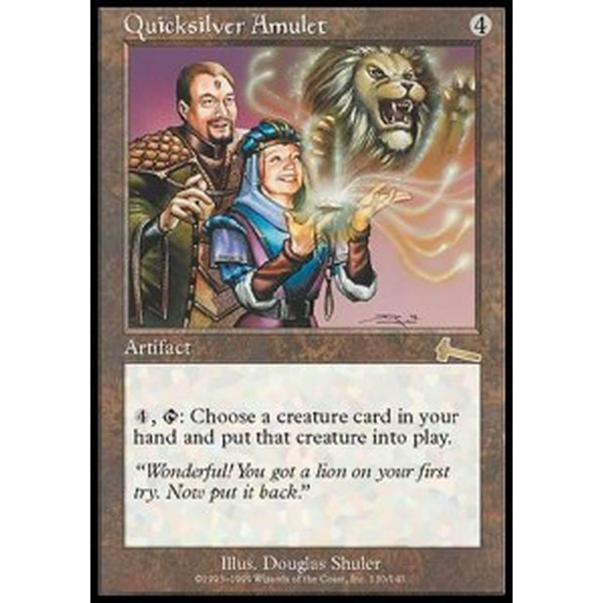 Quicksilver Amulet - Quicksilver Amulet - [ULG] [EX]