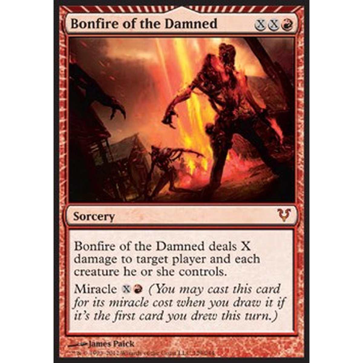 Bonfire of the Damned - Bonfire of the Damned - [AVR] [EX]
