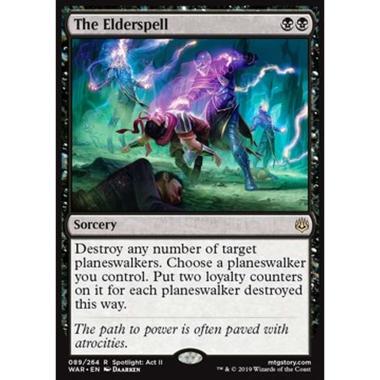 The Elderspell - L'Incantesimo dell'Antico - [WAR] [NM] [Foil]