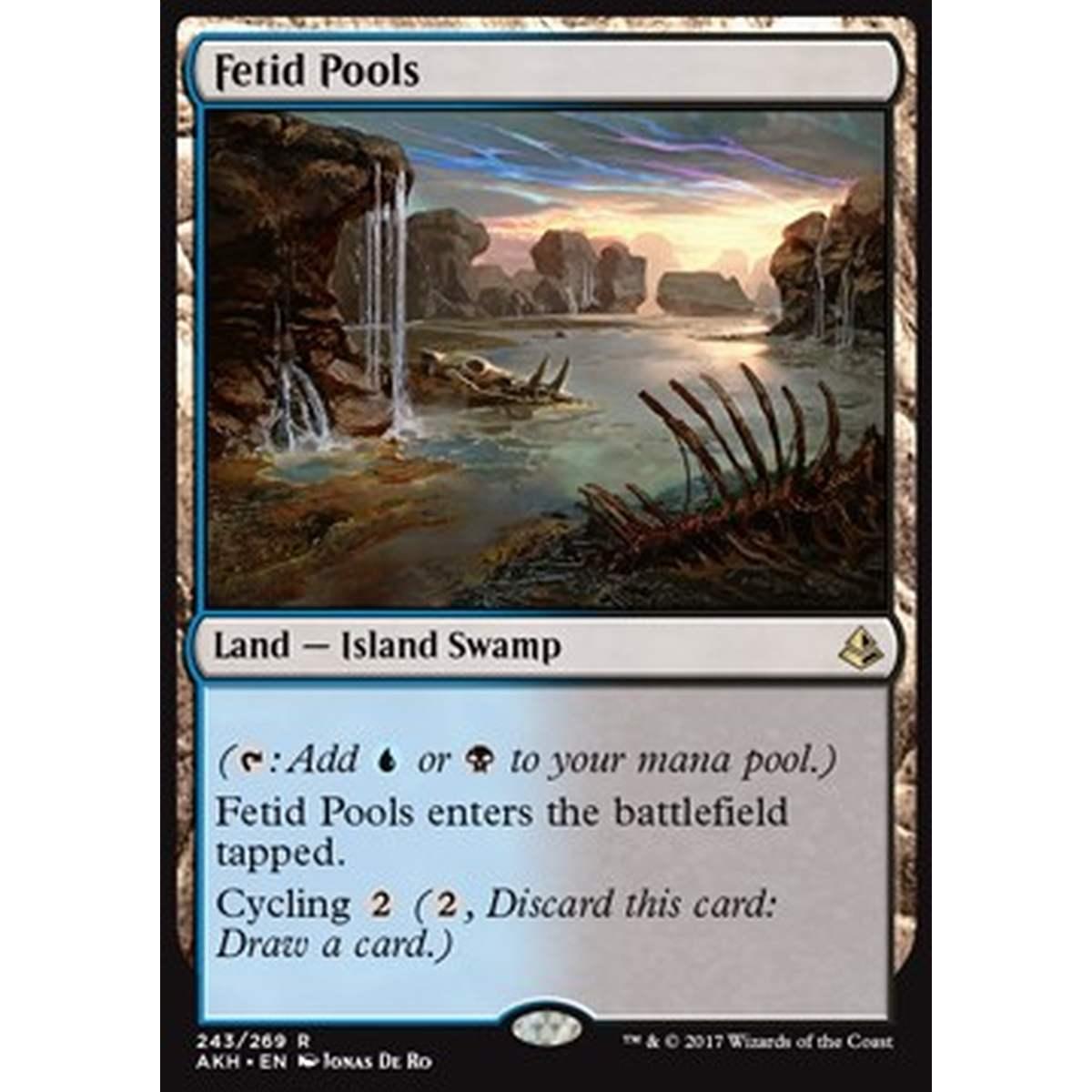 Fetid Pools - Fetid Pools - [AKH] [NM] [Foil]