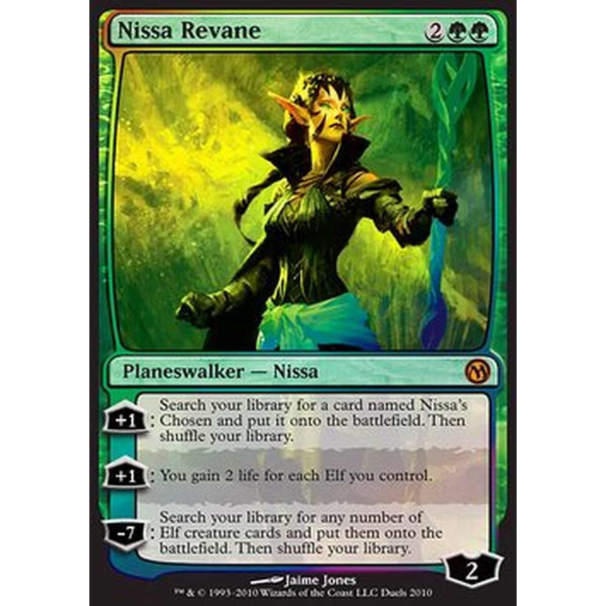 Nissa Revane - Nissa Revane - [DPP] [EX] [Foil]