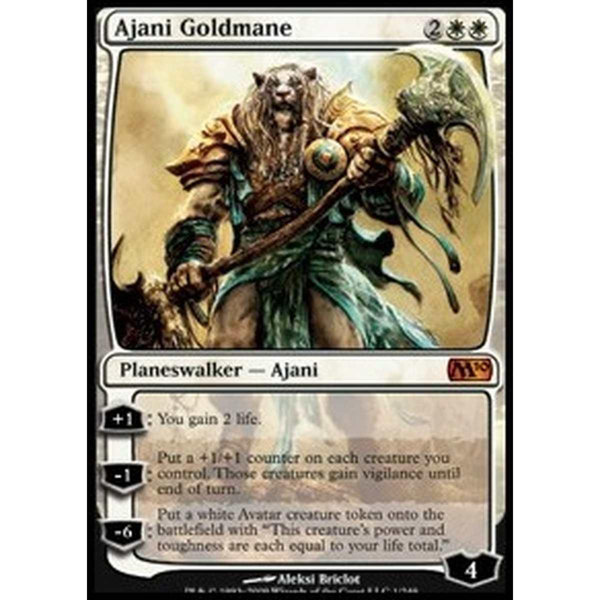 Ajani Goldmane - Ajani Criniera D'Oro - [M10] [EX]