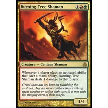 Burning-Tree Shaman - Burning-Tree Shaman - [GPT] [NM] [Foil]