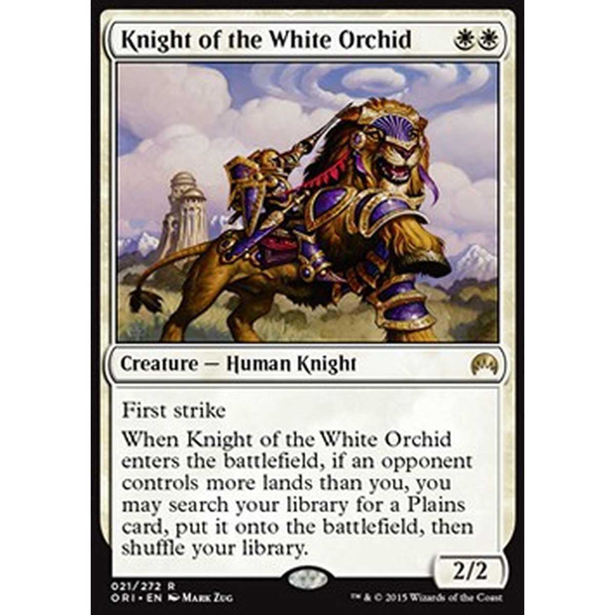 Knight of the White Orchid - Cavaliere dell'Orchidea Bianca - [ORI] [NM] [Foil]