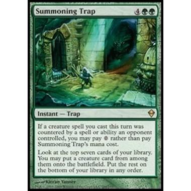 Summoning Trap - Trappola Evocatrice - [ZEN] [EX] [Foil]
