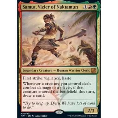 Samut, Vizier of Naktamun - Samut, Visir di Naktamun - [MAT] [NM]