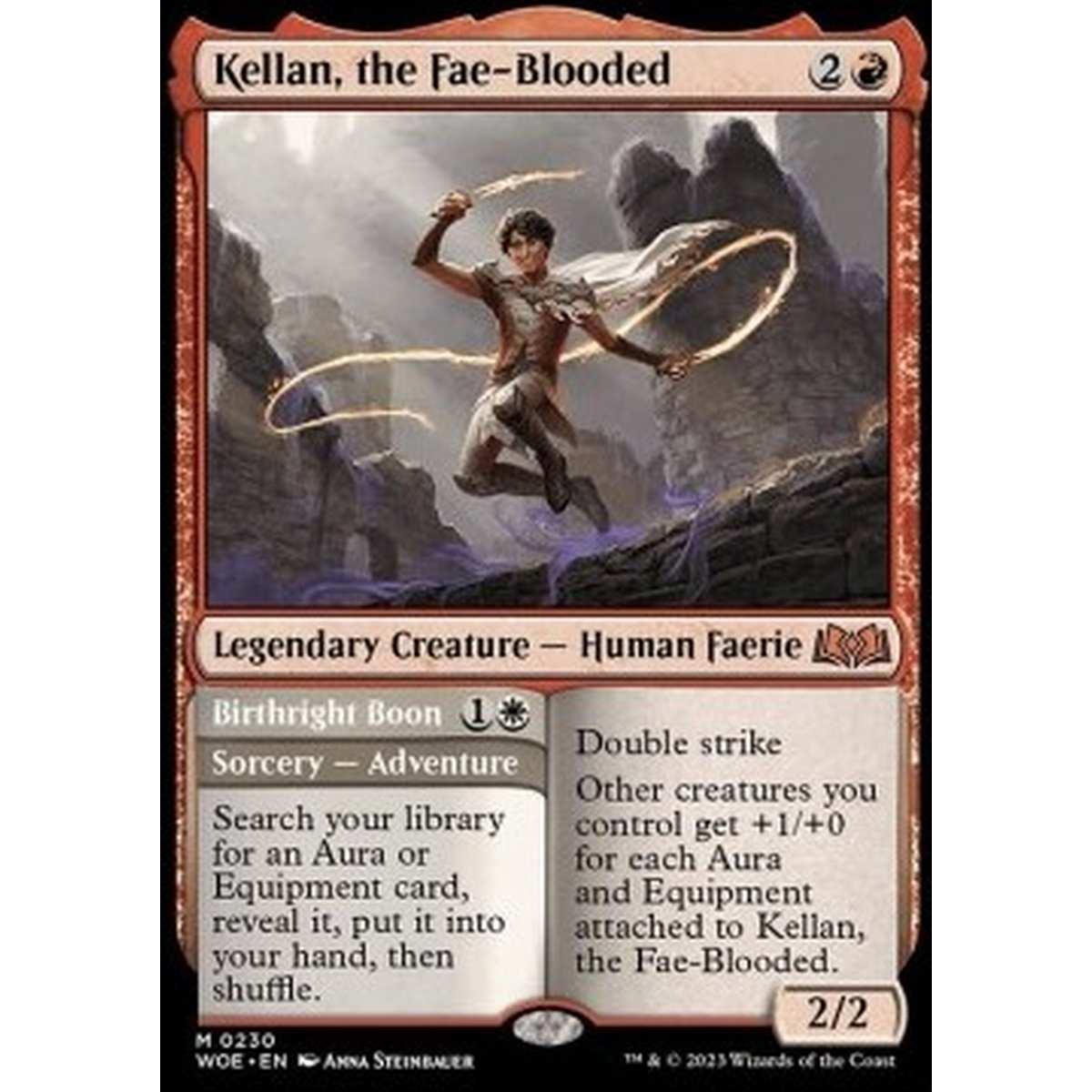 Kellan, the Fae-Blooded // Birthright Boon - Kellan, the Fae-Blooded // Birthright Boon - [WOE] [NM]