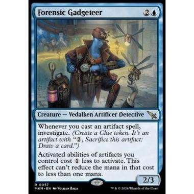 Forensic Gadgeteer - Forensic Gadgeteer - [MKM] [NM] [Foil]