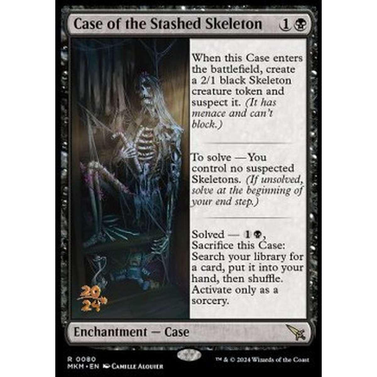 Case of the Stashed Skeleton (V.1) - Caso dello Scheletro Nascosto (V.1) - [PMKM] [NM] [Foil]