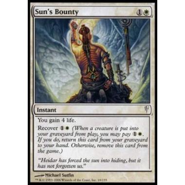 Sun's Bounty - Bottino del Sole - [CSP] [NM]