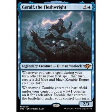 Geralf, the Fleshwright - Geralf, the Fleshwright - [OTJ] [NM]