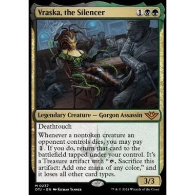 Vraska, the Silencer - Vraska, the Silencer - [OTJ] [NM]