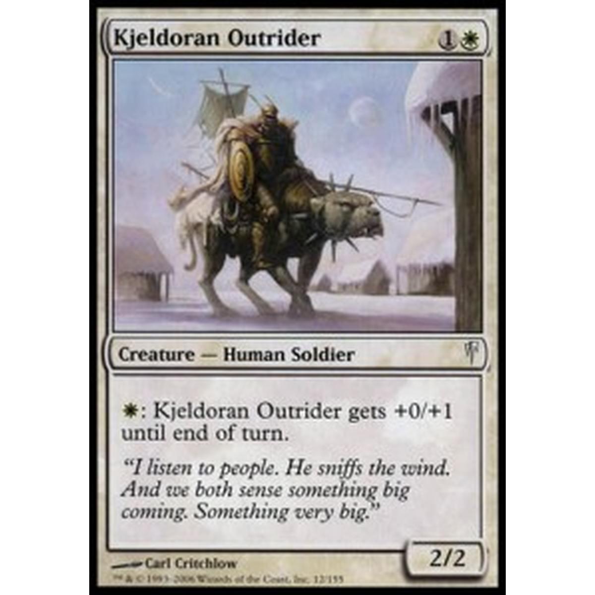 Kjeldoran Outrider - Battipista di Kjeldor - [CSP] [NM]