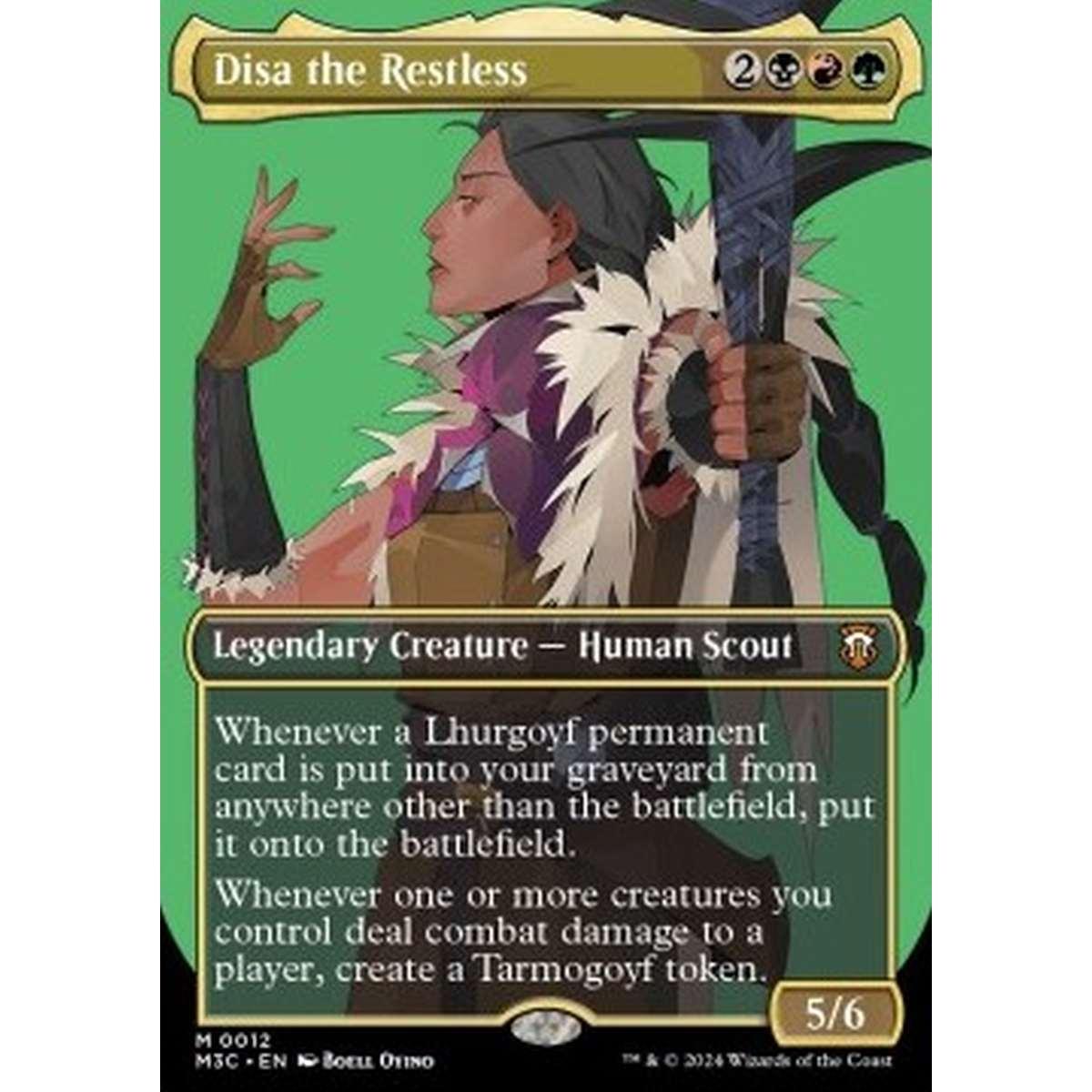 Disa the Restless (V.1) - Disa the Restless (V.1) - [XM3C] [NM] [Foil]