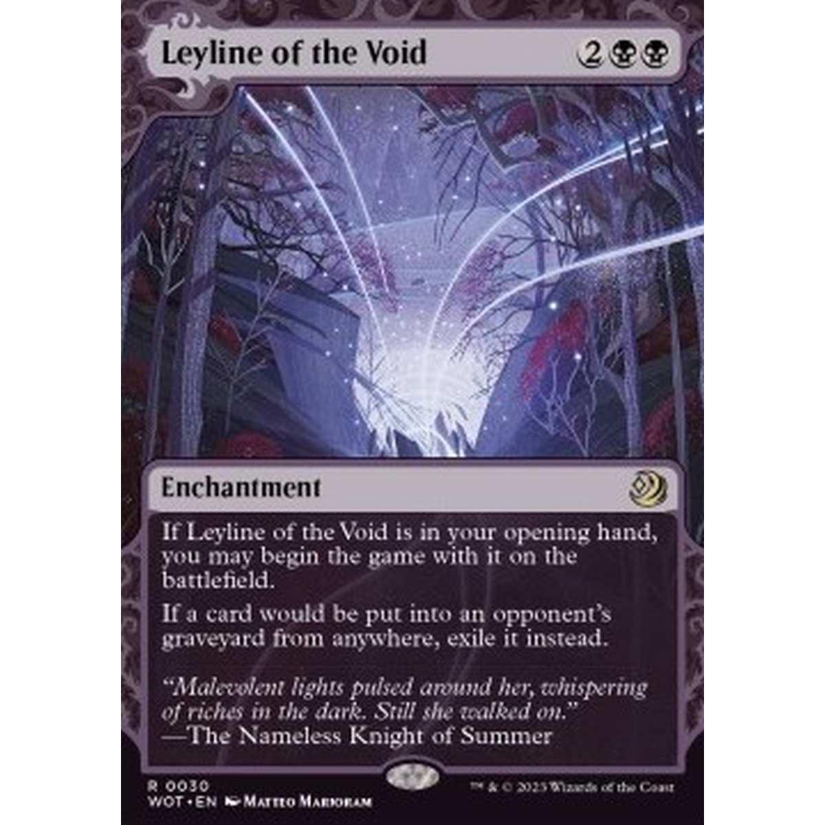 Leyline of the Void - Leyline of the Void - [WOT] [NM]