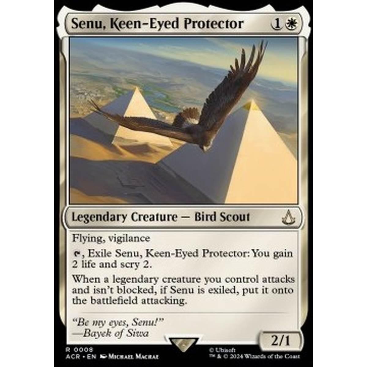 Senu, Keen-Eyed Protector - Senu, Keen-Eyed Protector - [ACR] [NM]