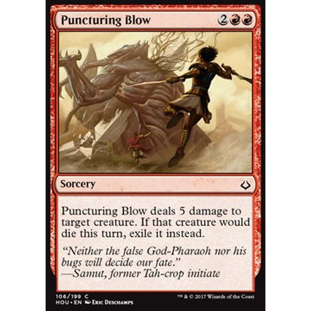 Puncturing Blow - Colpo Perforante - [HOU] [NM]