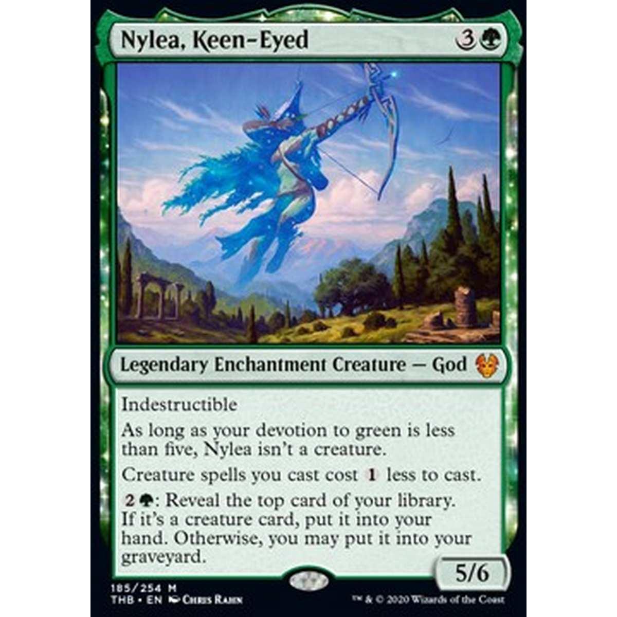 Nylea, Keen-Eyed - Nylea, Keen-Eyed - [THB] [NM] [Foil]