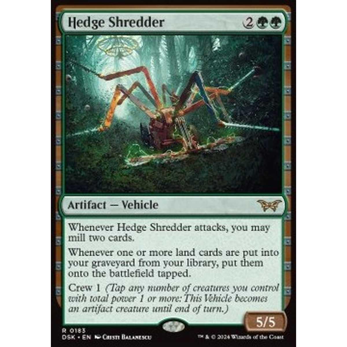 Hedge Shredder - Hedge Shredder - [DSK] [NM]
