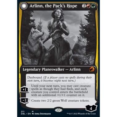 Arlinn, the Pack's Hope // Arlinn, the Moon's Fury - Arlinn, the Pack's Hope // Arlinn, the Moon's Fury - [DBL] [NM]