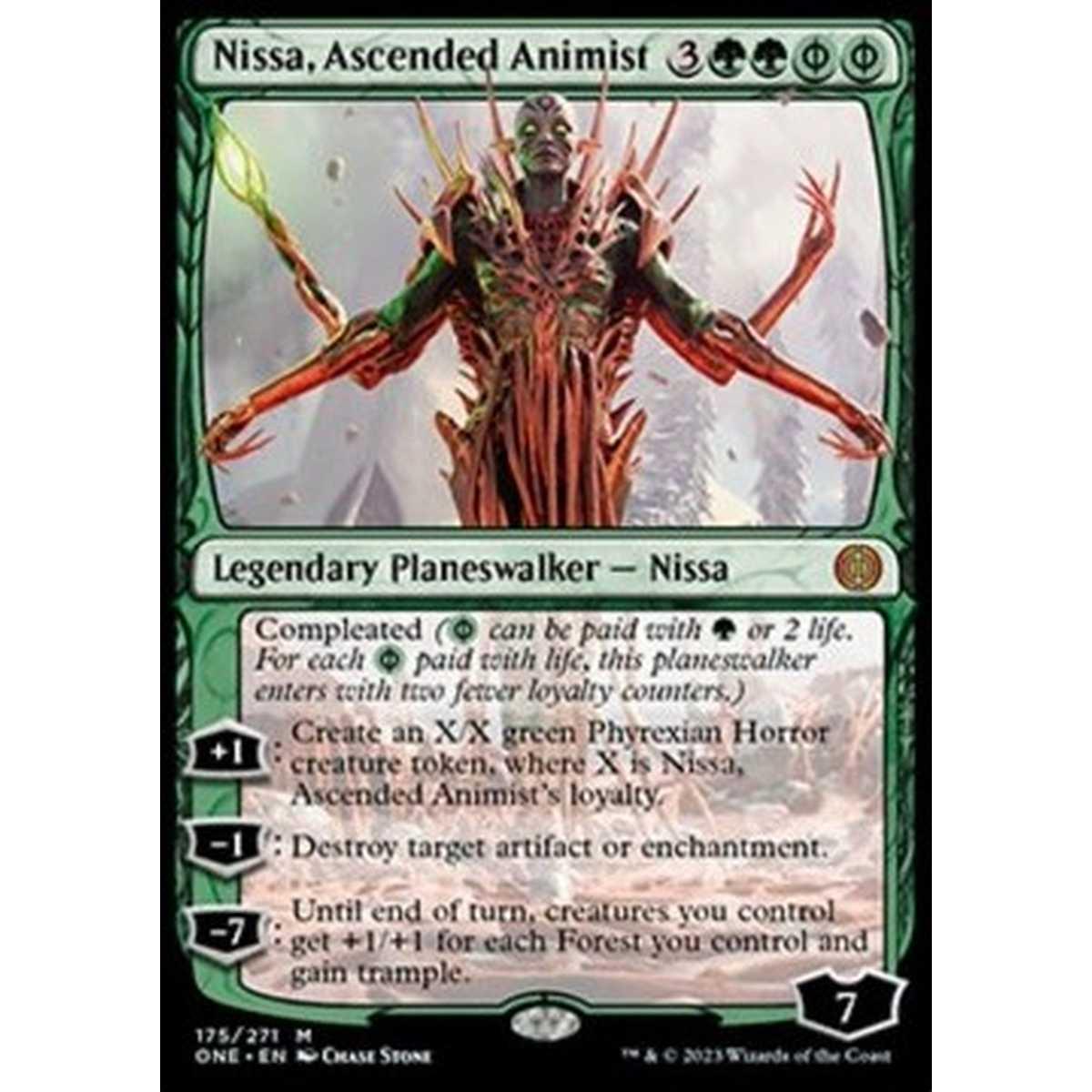 Nissa, Ascended Animist - Nissa, Ascended Animist - [ONE] [NM]