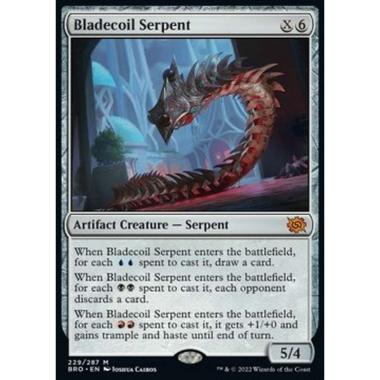 Bladecoil Serpent - Bladecoil Serpent - [BRO] [NM] [Foil]
