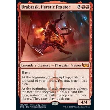 Urabrask, Heretic Praetor - Urabrask, Pretore Eretico - [SNC] [NM]