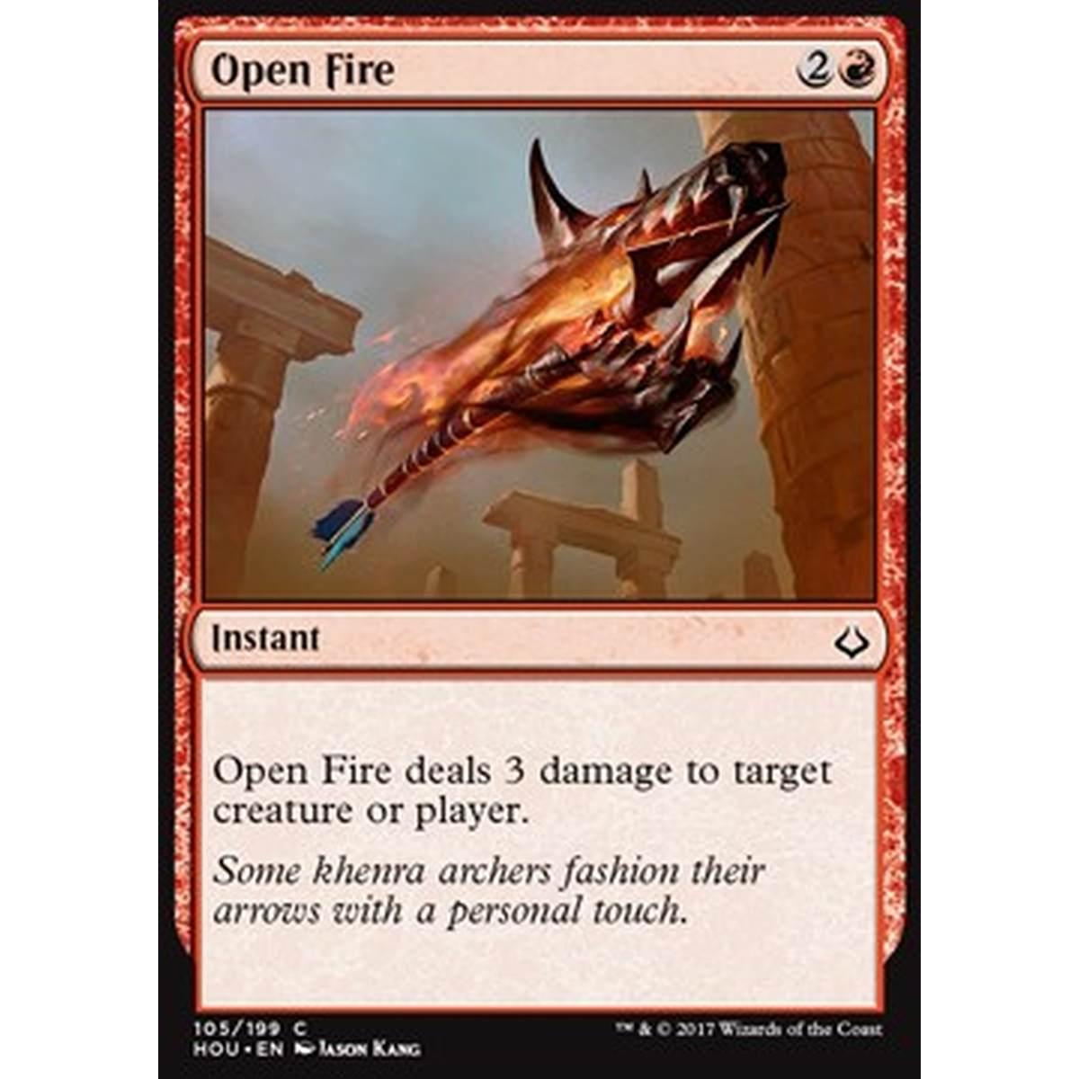Open Fire - Aprire il Fuoco - [HOU] [NM]