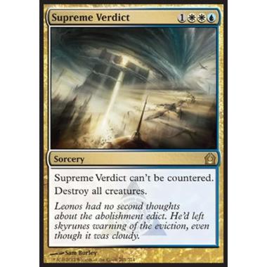 Supreme Verdict - Supreme Verdict - [RTR] [EX]