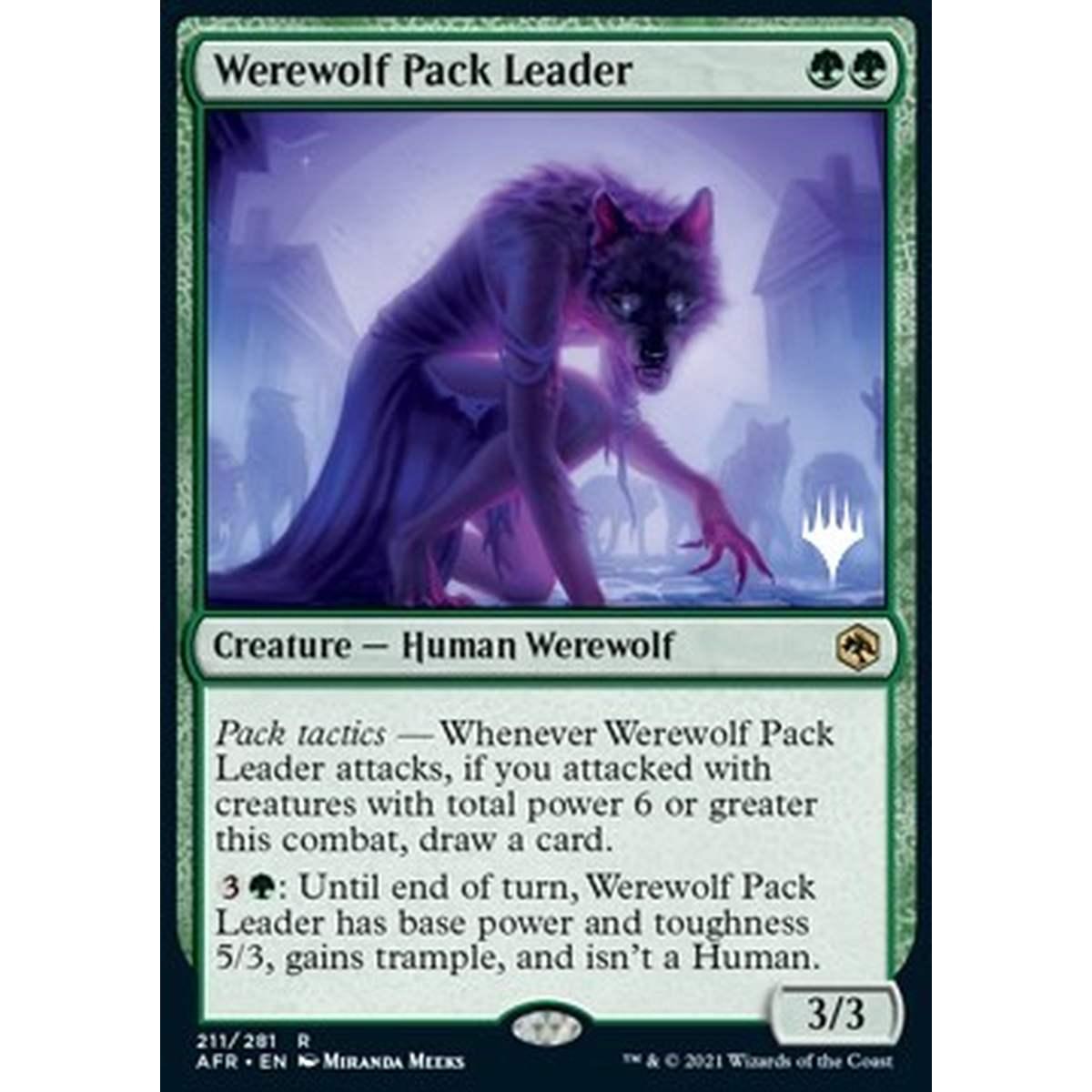 Werewolf Pack Leader (V.2) - Lupa Mannara Capobranco (V.2) - [PAFR] [NM] [Foil]