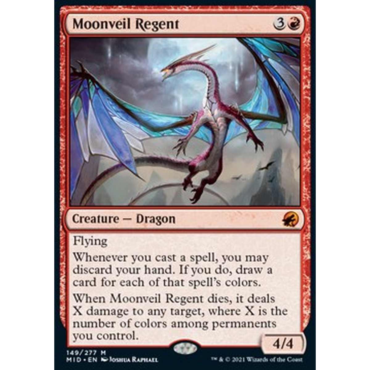 Moonveil Regent - Reggente del Velo Lunare - [MID] [NM] [Foil]