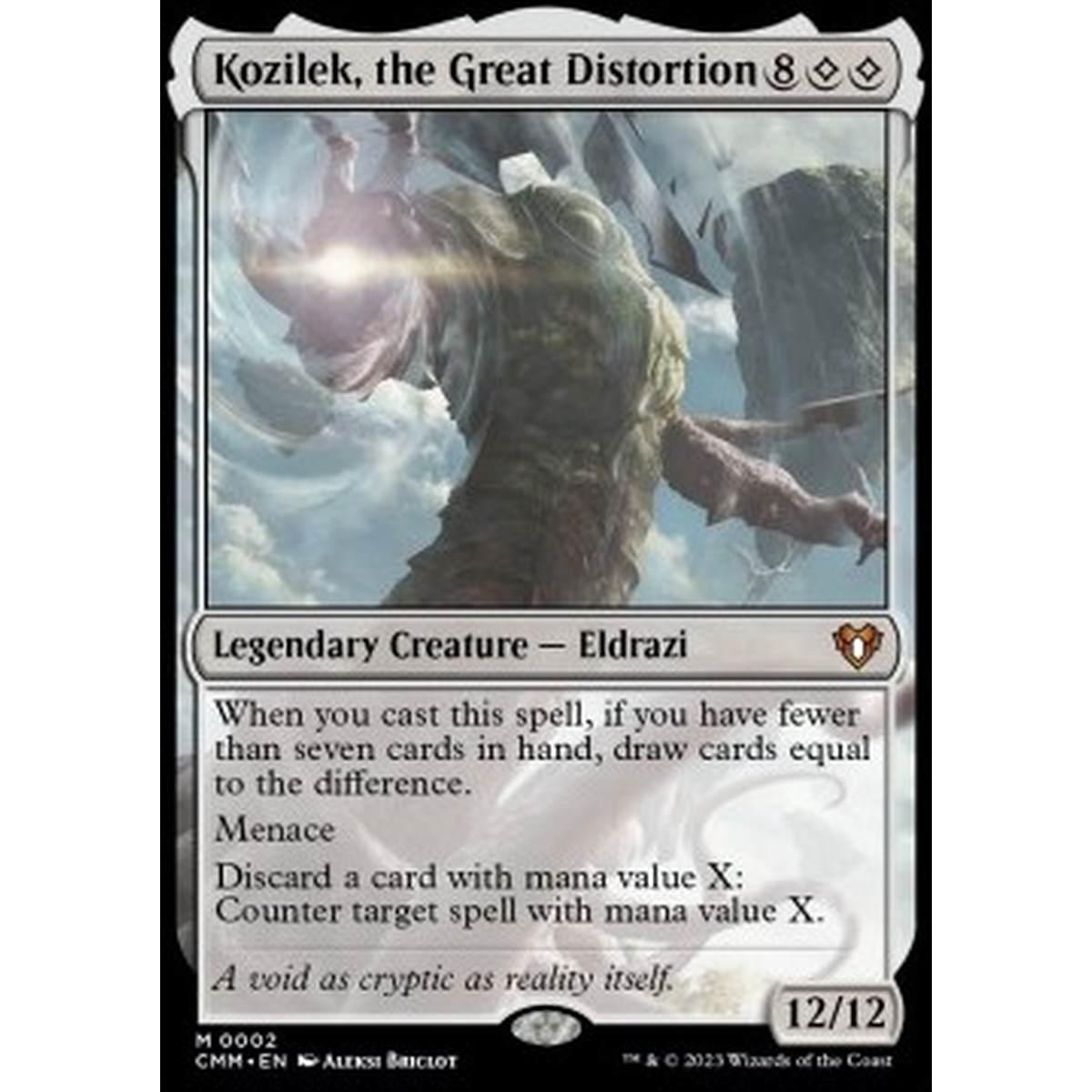 Kozilek, the Great Distortion - Kozilek, the Great Distortion - [CMM] [NM]
