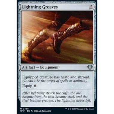 Lightning Greaves - Lightning Greaves - [CMM] [NM]